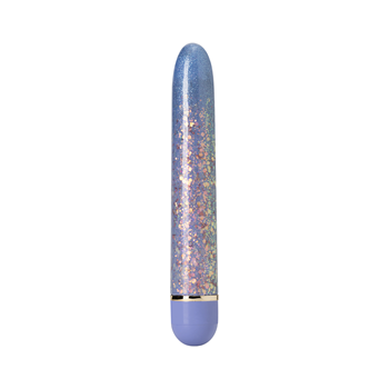 Astral - Klassieke vibrator met glitter (Paars)